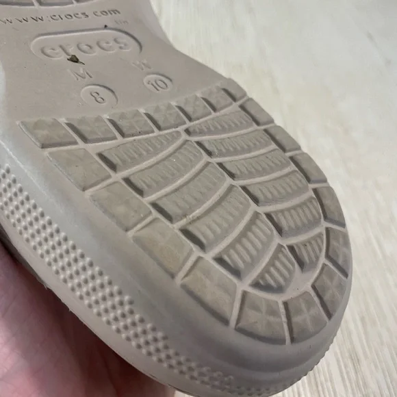 Crocs Baya Strap Sandals (Tan). - Picture 9 of 10